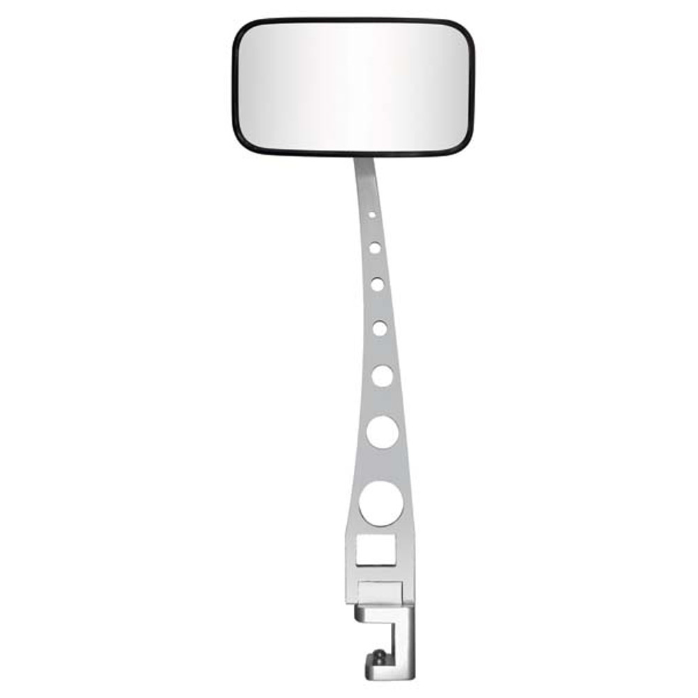 JIF Pontoon Mirror W/ Clamp Bracket