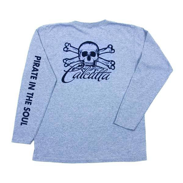 Calcutta Ladies Gray T-Shirt W/ Logo