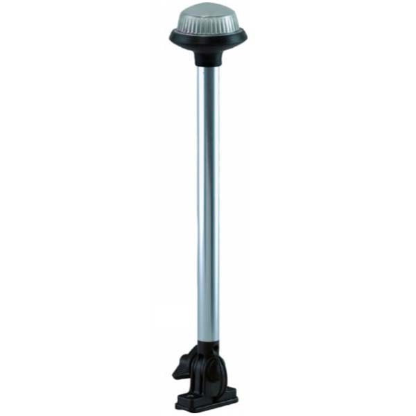 Perko 1637DP0CHR all-round white navigation light with vertical folding mount