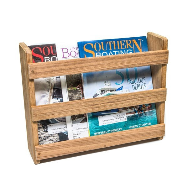 Whitecap Teak Magazine Rack - Thumbnail 2