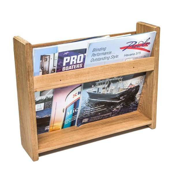 Whitecap Teak Magazine Rack - Thumbnail 4