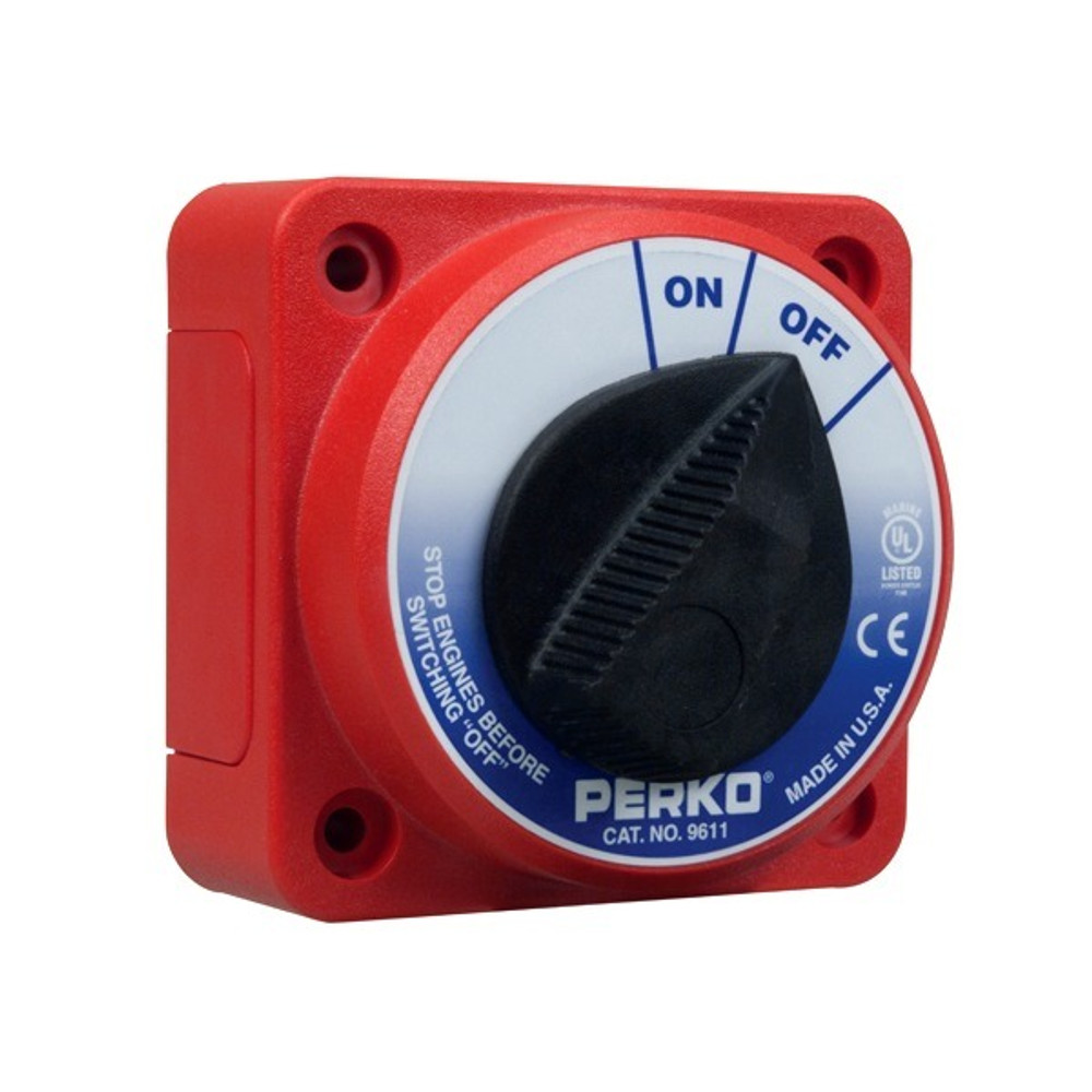 Perko Compact Medium Duty Main Battery Disconnect Switch