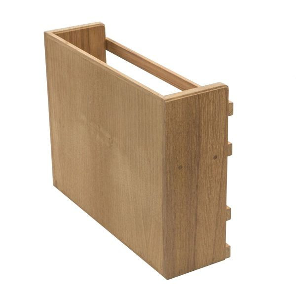WhiteCap Industries Teak Spice Rack - Thumbnail 2