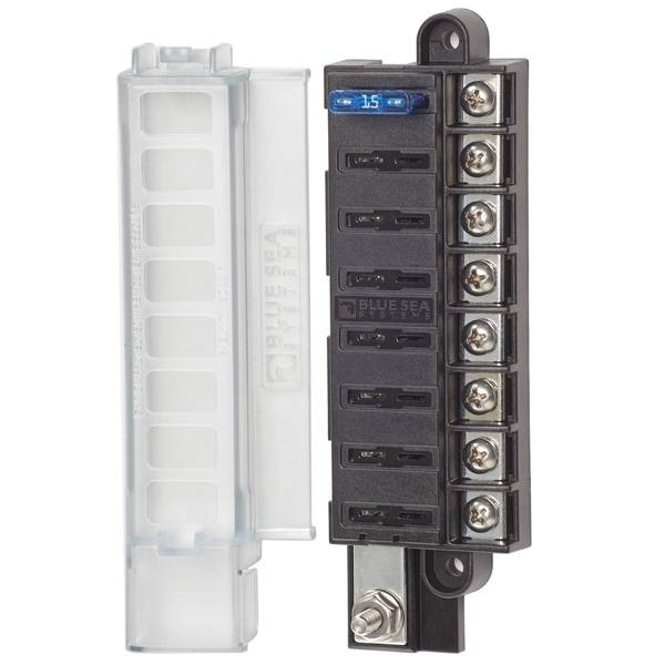 Blue Sea Systems Compact  8 Circuit Fuse Block