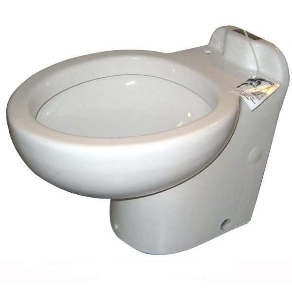 Raritan Marine Elegance - Household Style - White - Remote Intake - Heavy-Duty Push-Button Control - 12V