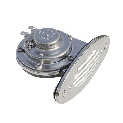 Ongaro Mini Single Drop-In Horn w\/SS Grill - High Pitch