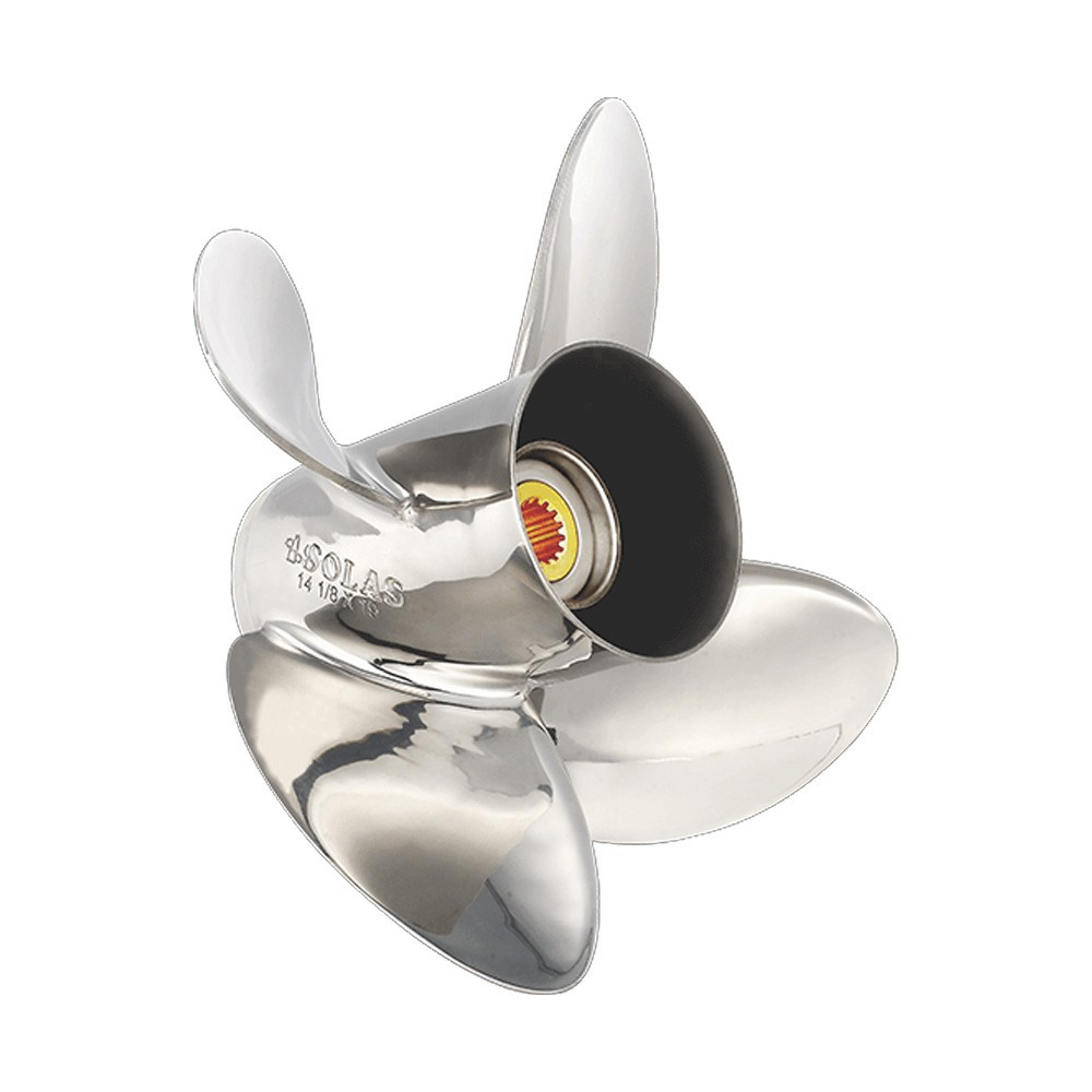 海　④  サンプル Solas 1553-140-21 Titan 4 Blade Propeller | Wholesale Marine