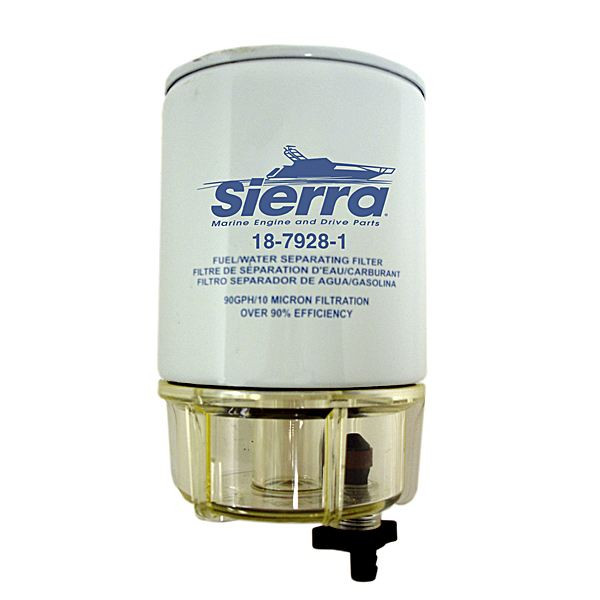 Sierra 18-7928-1 Fuel Water Separator Assembly Replaces B32013