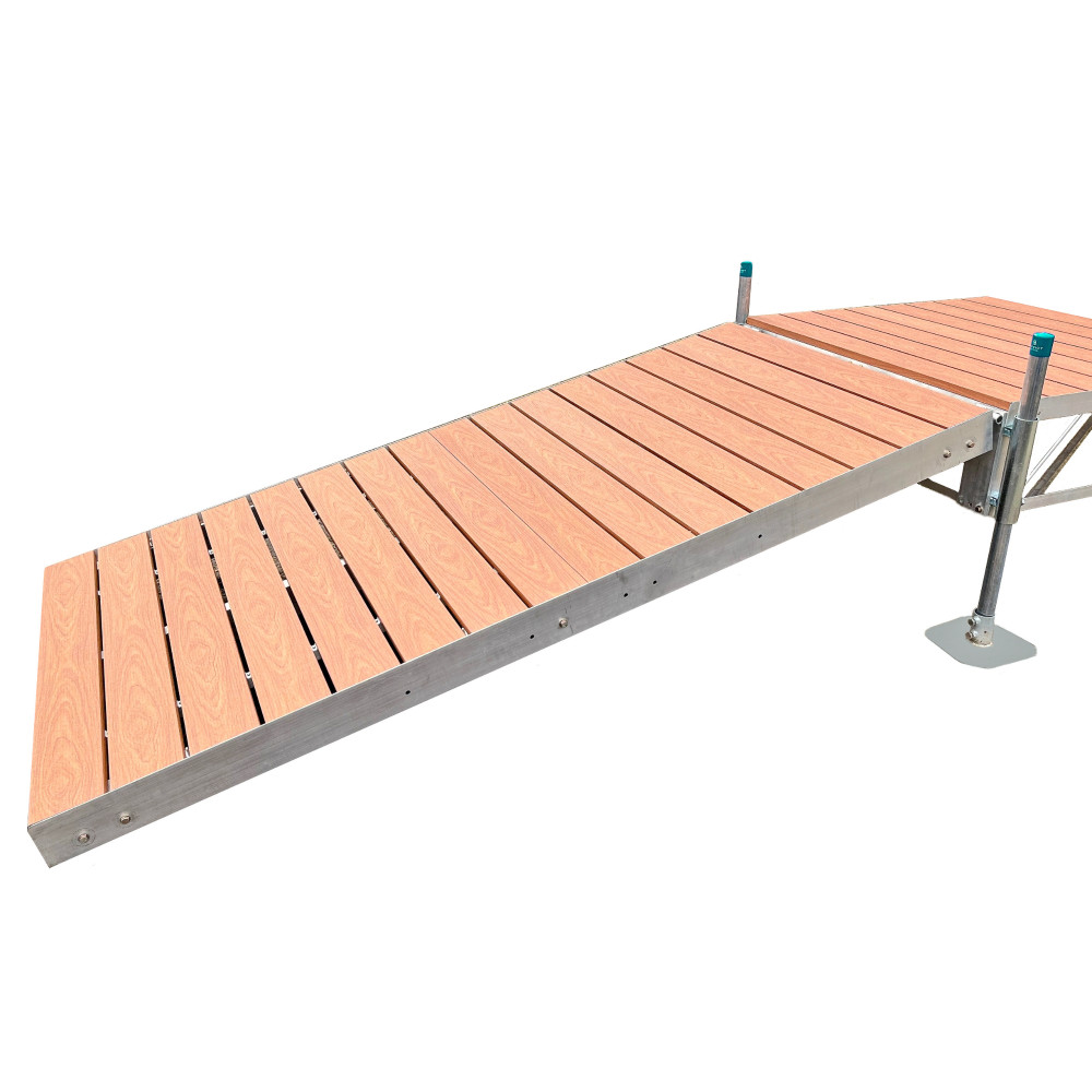 Patriot Docks Gray Aluminum Shore Ramp Kit Image