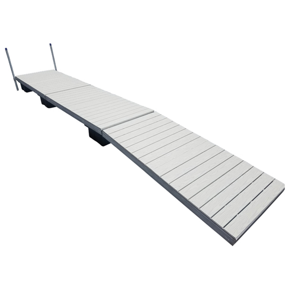 Patriot Docks Floating Dock w/ Gray Aluminum Decking