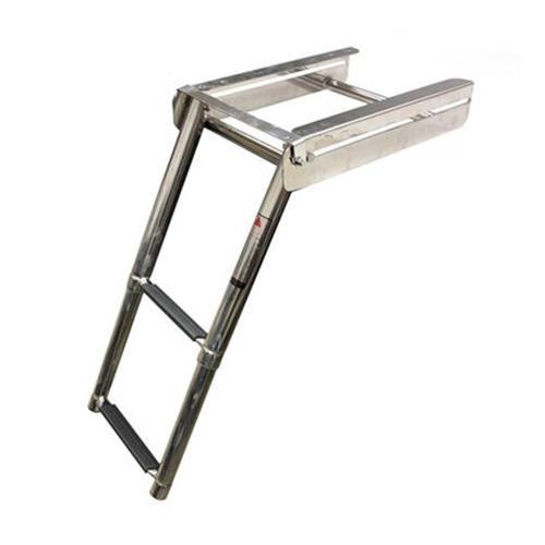 Stainless Under Platform Telescoping Boat Ladder