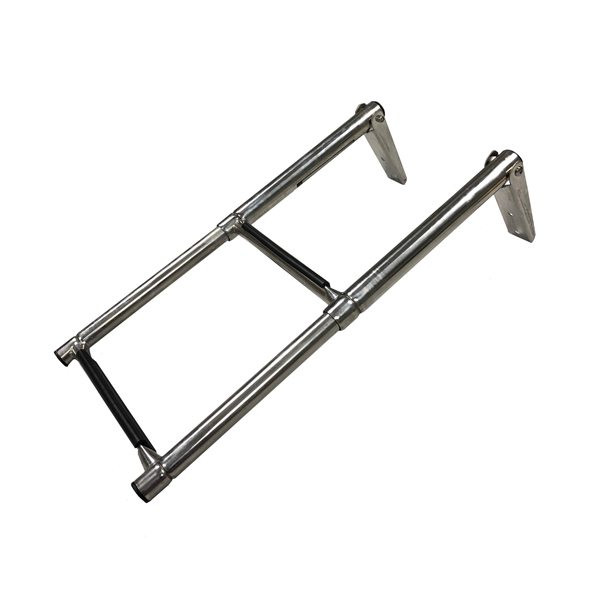Stainless Steel Over Platform Telescoping Boat Ladder