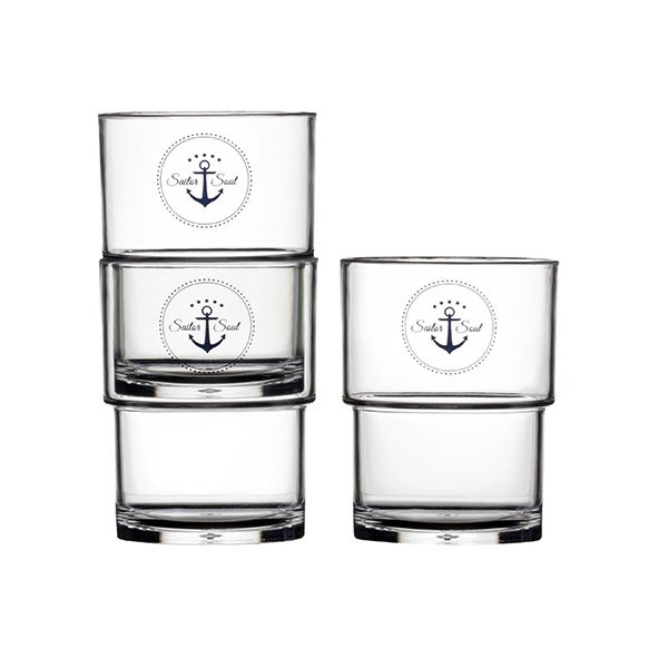 Sailor Soul 12 Piece Stackable Glass Set