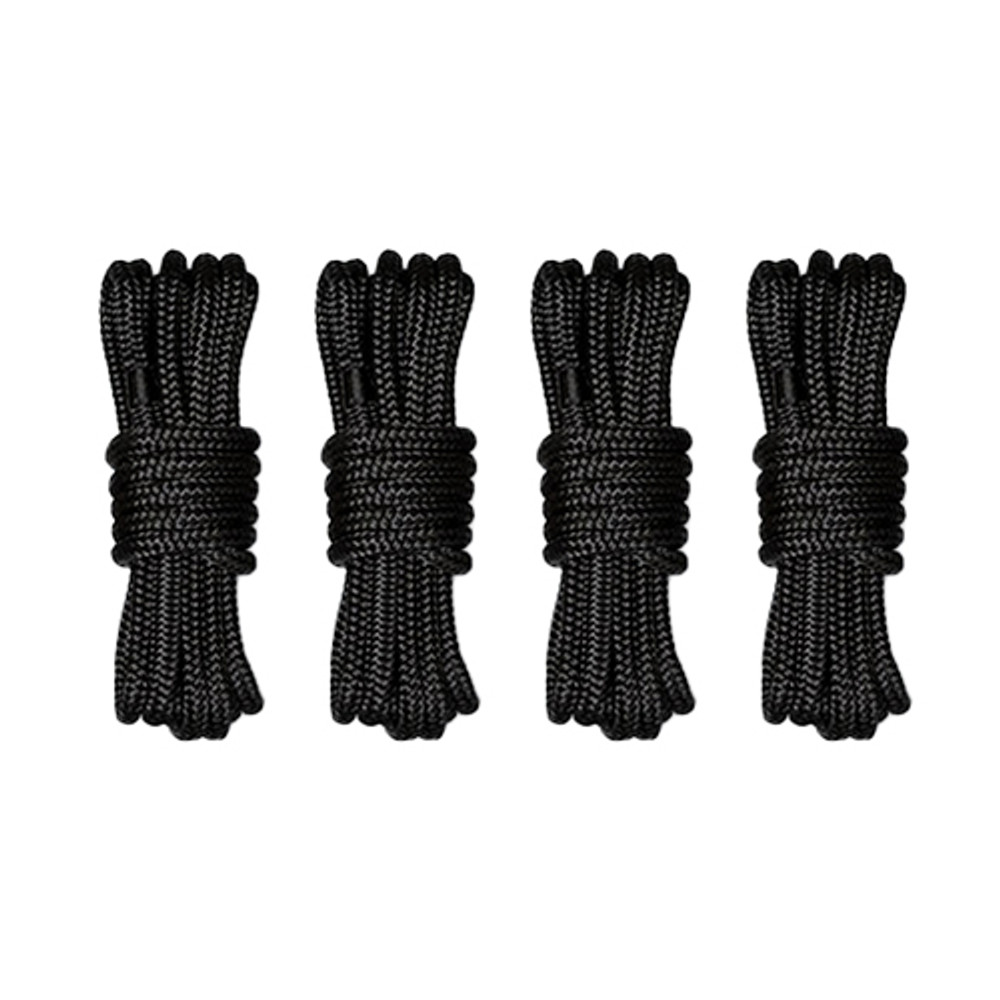 Gen3 Marine Double Braid Dock Line - Black (4 Pack)