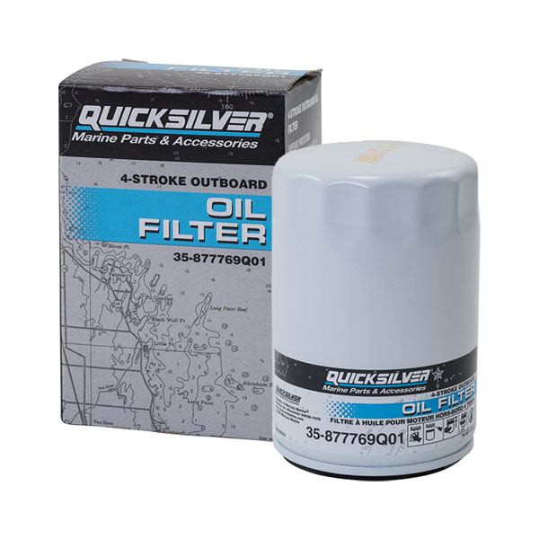 Quicksilver 35-877769Q01 Outboard Oil Filter | Wholesale Marine
