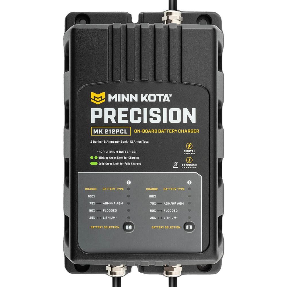 Minn Kota 1832121 On-Board Precision Charger MK-212 PCL 2 Bank x 6