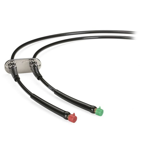 SeaStar PRO Outboard Bulkhead Hose Kit w/Dbl Bulkhead Plate