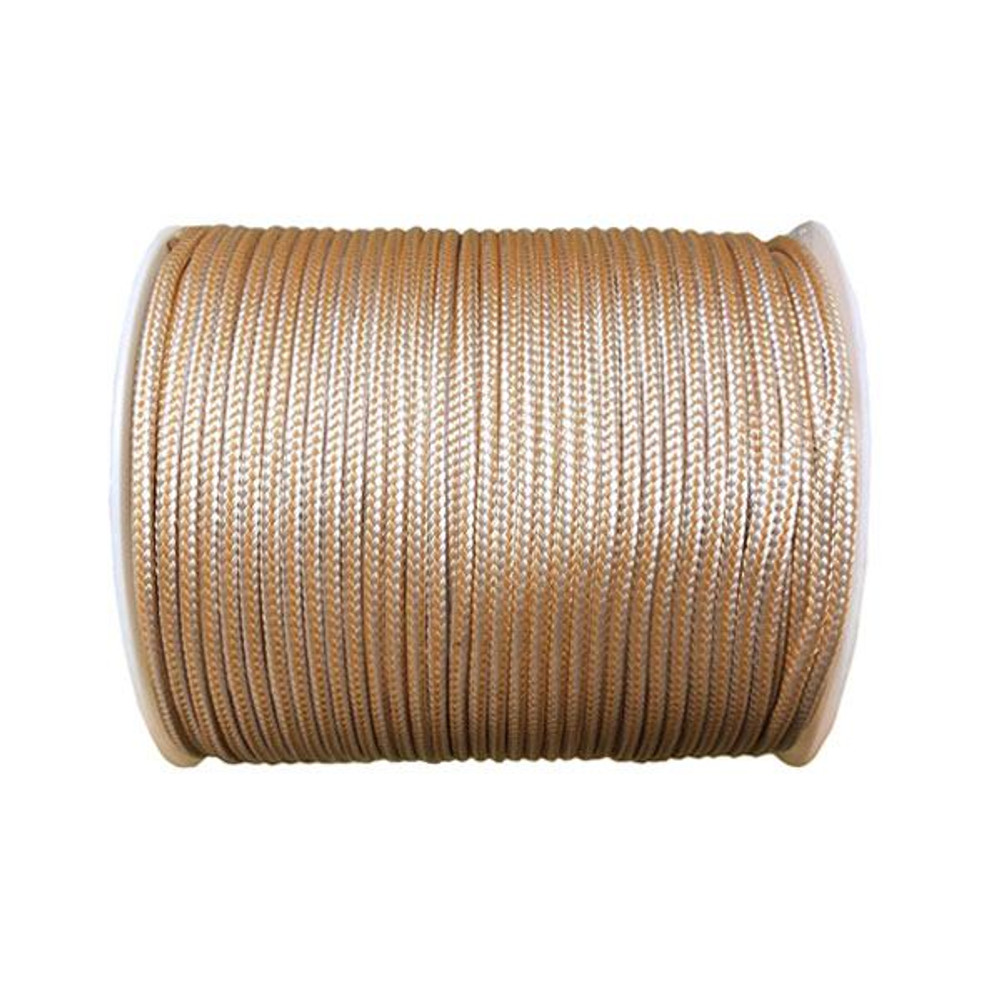 Gen3 Marine Gold/White Double Braid Bulk Line - Per Foot