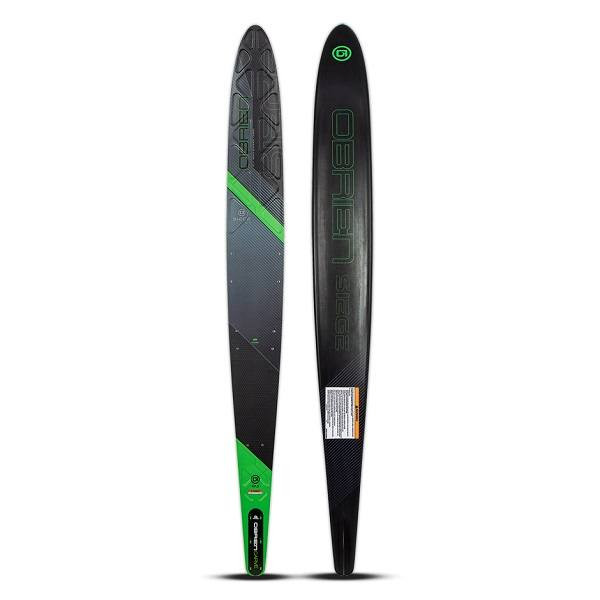 Planche De Ski Nautique O'Brien – Bateau Slalom – Taille Junior 63 1/2 Pouces – Vert/Noir/Blanc