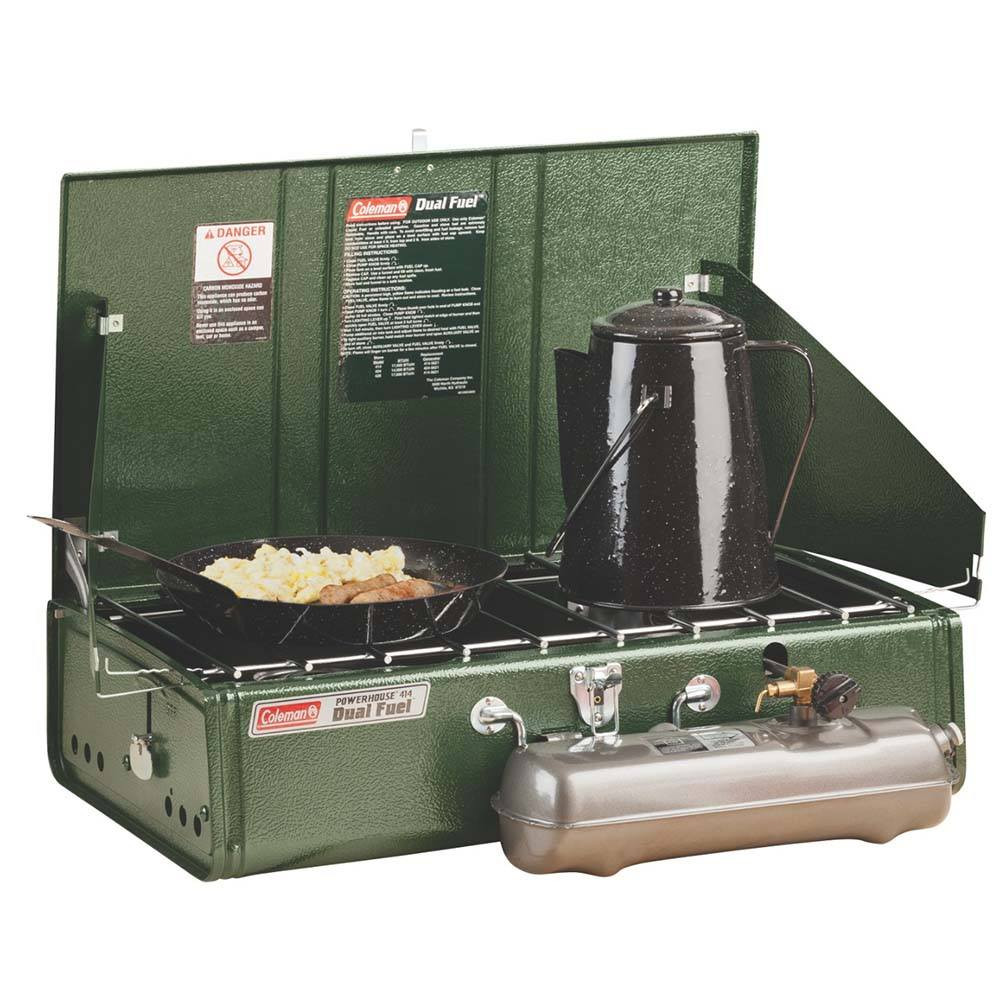 Coleman 3000006611 Dual Fuel 2 Burner Stove | Wholesale Marine
