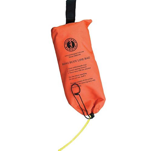 Mustang 90 Ring Buoy Line w\/Throw Bag