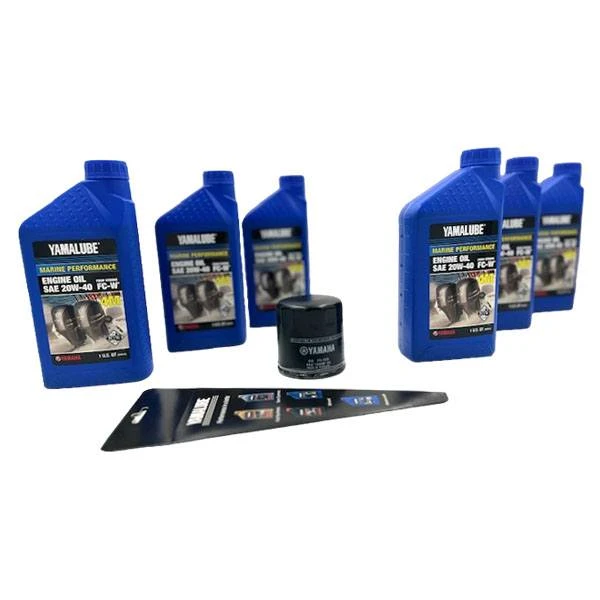  Yamaha LUB-MRNLG-KT-20 F200-250 20W40 Oil Change Kit