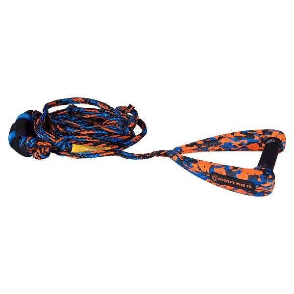 Hyperlite 25' Arc Surf Rope w/Handle - Blue/Orange