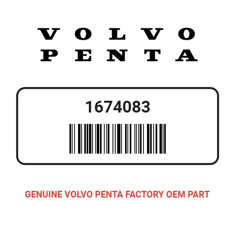 Volvo Penta 1674083 Pressure Cap