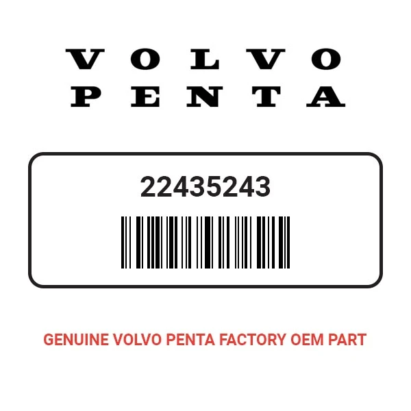 Volvo Penta 22435243 Pipe