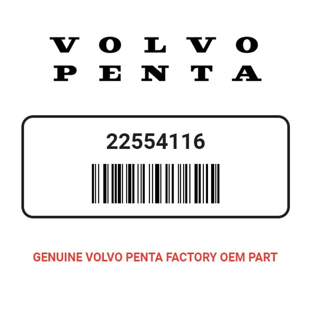 Volvo Penta 22554116 Seawater Pipe