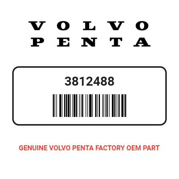 Volvo Penta 3812488 Lubricant Line
