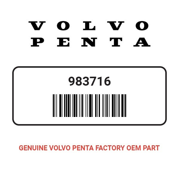 Volvo Penta 983716 Hexagon Nut