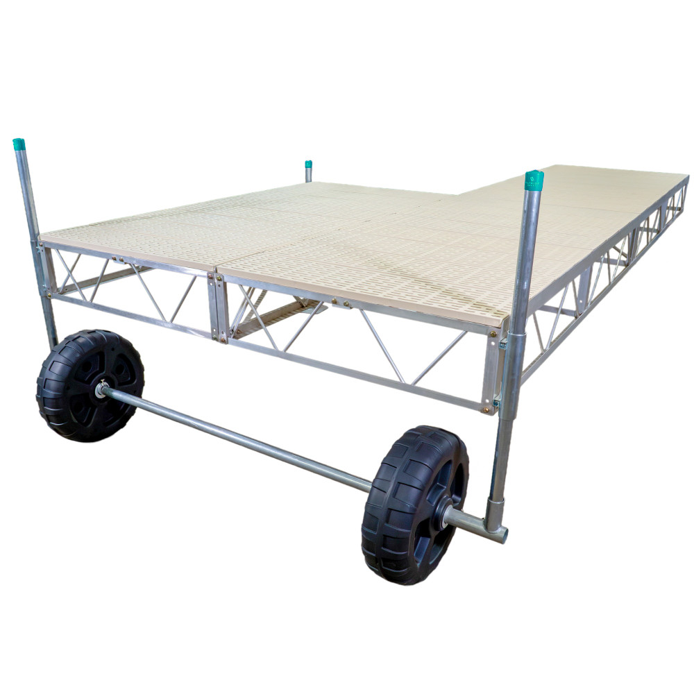 Patriot Docks  Dock w/ Tan Poly Decking Image