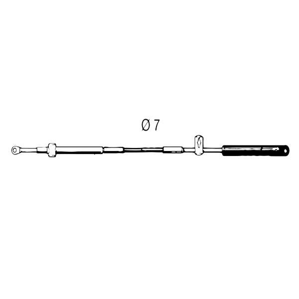 Uflex C5 Mercury - Mercruiser Control Cable