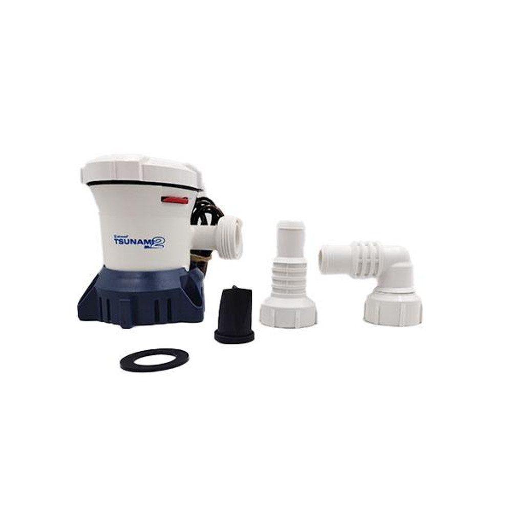 Attwood Tsunami Mk2 800 GPH Manual Bilge Pump with included hardware