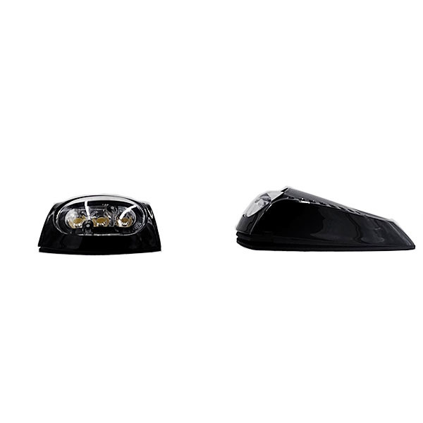 Front view and side view of the Attwood LED Docking Lights