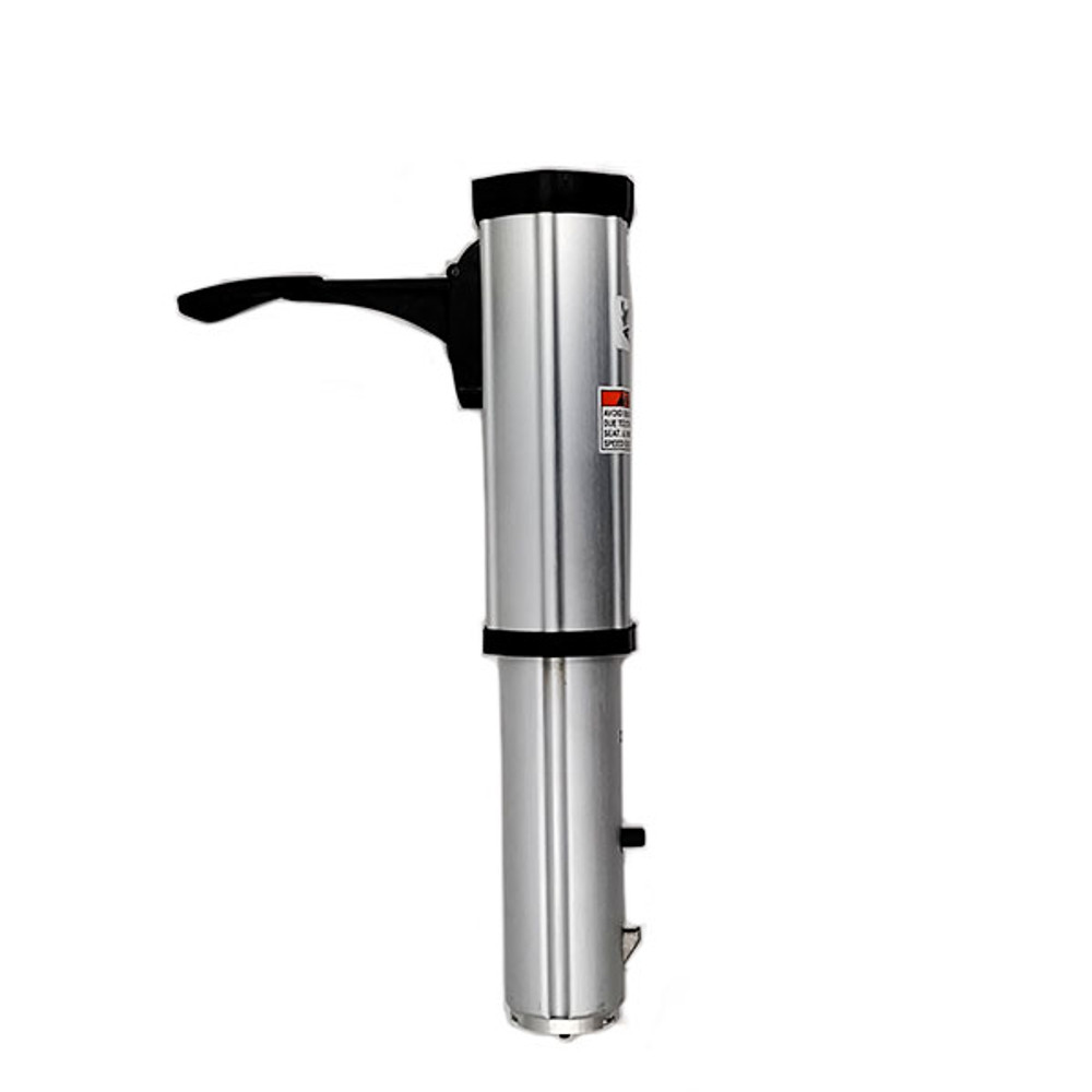 Attwood Swivl-Eze 13" - 16.5" Adjustable Boat Seat Power Pedestal side view showing the height adustmant handle