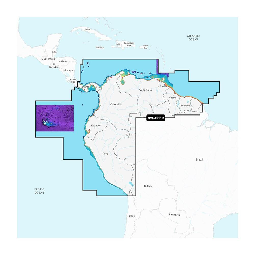 Garmin Navionics Vision+ NSSA011R South America (North)