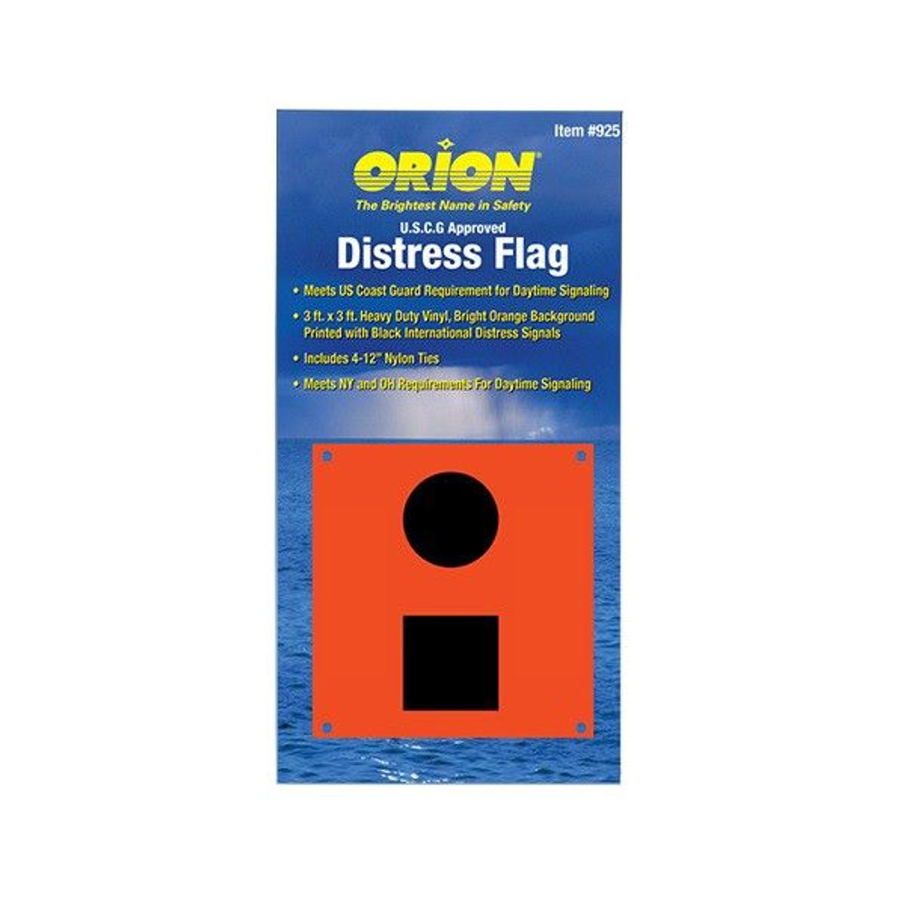 Orion 925 USCG Orange Distress Flag
