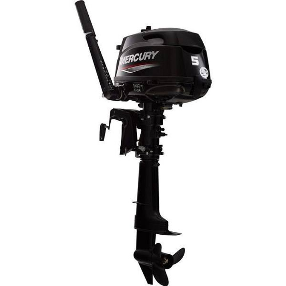 Mercury 5HP 4-Stroke Outboard Motor Tiller 1FX5201KK 15" Shaft
