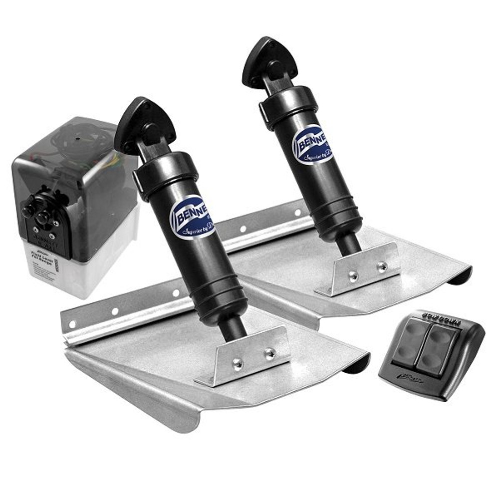 Bennett M80 Complete Sport Hydraulic Trim Tab Kit