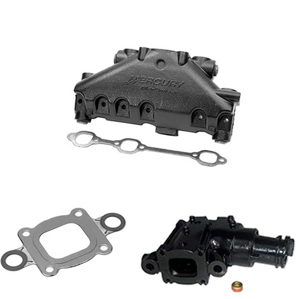 Quicksilver 2002 & Newer MerCruiser 4.3L Dry Joint Exhaust Manifold Kit