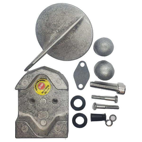 Mercury 888755K02 Magnesium Anode Kit for Alpha One and MR