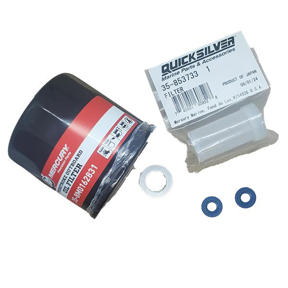 Mercury 8M0222285 100-Hour Maintenance Service Kit - 25/30 HP EFI Four Stroke