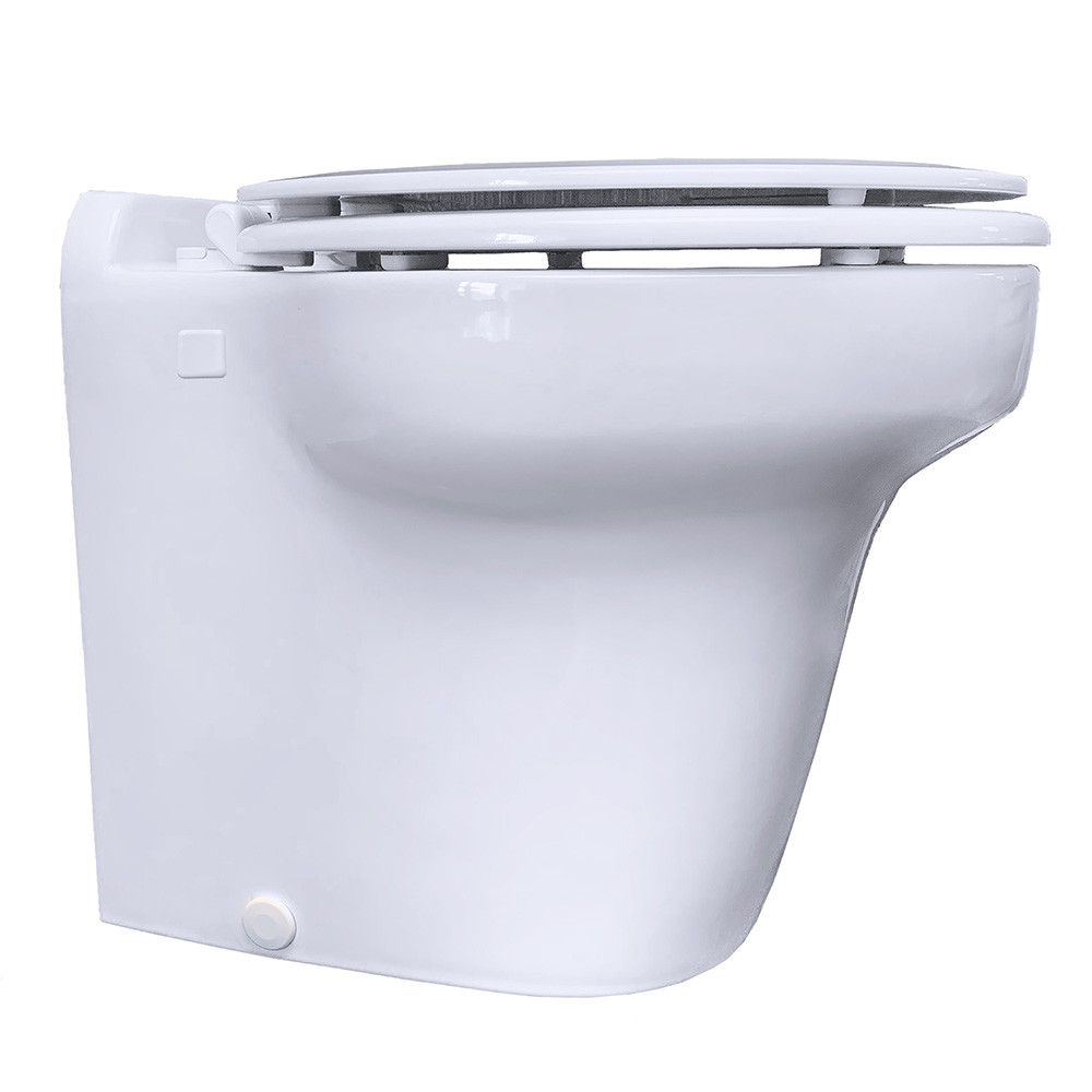 Raritan Comfort Height Marine Elegance w\/Pressurized Freshwater  Smart Toilet Control - White - 24V