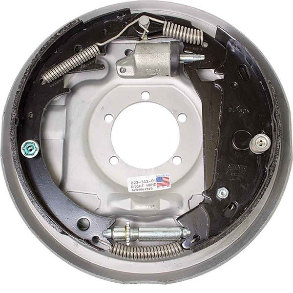 Dexter K23-343-00 12" x 2" 7,000lbs Free Backing Right Hand Hydraulic Drum Brake Assembly