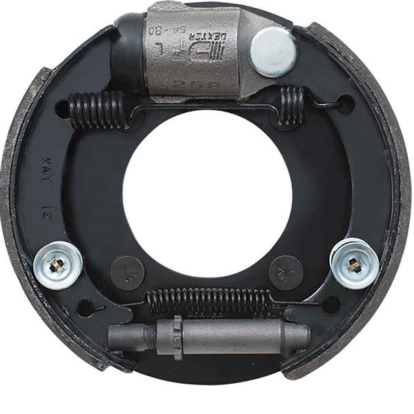 Dexter K23-398-00 7" x 1-3/4" 2,500lbs Uni-Servo Left Hand Hydraulic Drum Brake Assembly