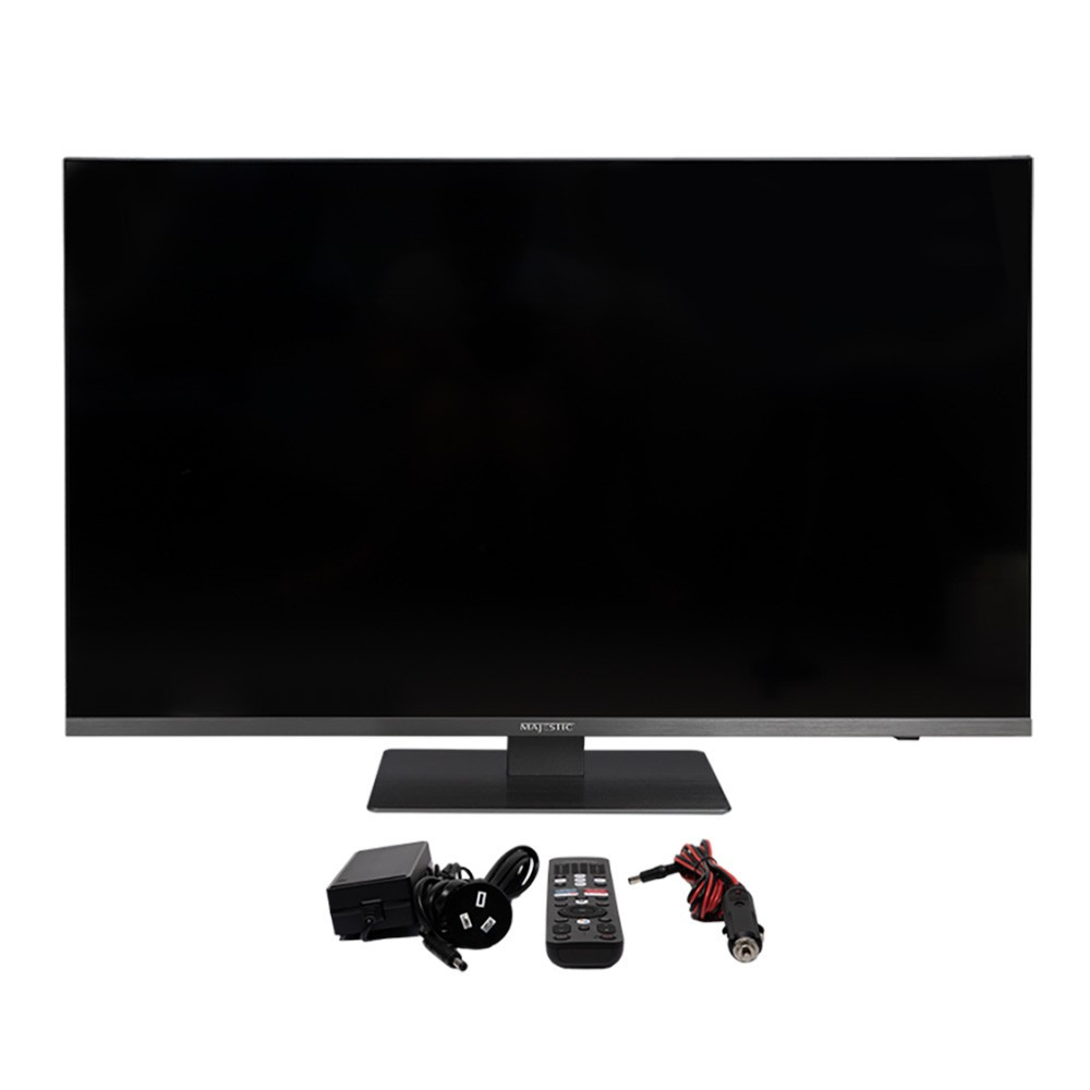 Majestic 12V 32" Android LED TV w\/DVD  Chromecast Built-In