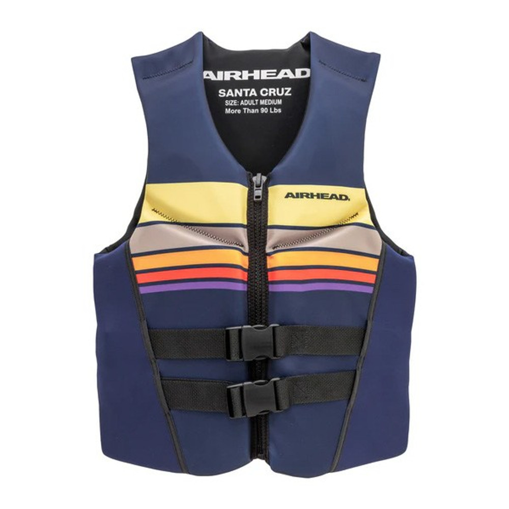 Front of the Airhead Santa Cruz Neolite Adult Life Jacket