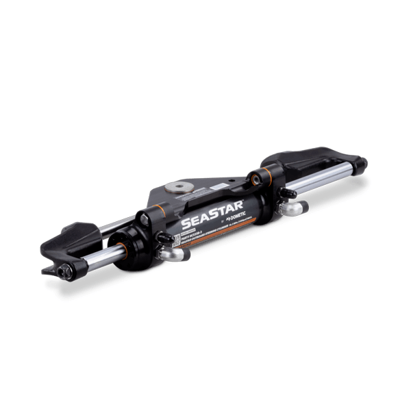 SeaStar HC5358-3 Front Mount Outboard Hydraulic Steering Cylinder - Inverted Plate Thumbnail Image